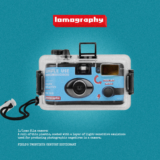 Lomo film camera camera point-and-shoot ເຄື່ອງ film non-disposable