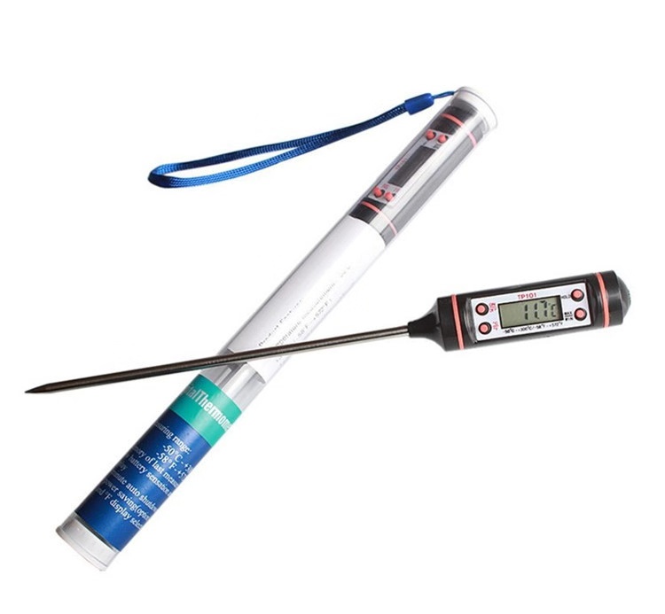 Pen probe thermometer blue indigo cylinder temperature control tester temperature measurement new product