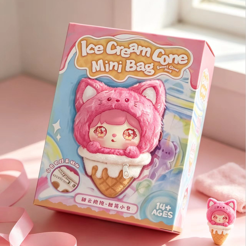 Sweet Cloud Hug Cone Plush Toy