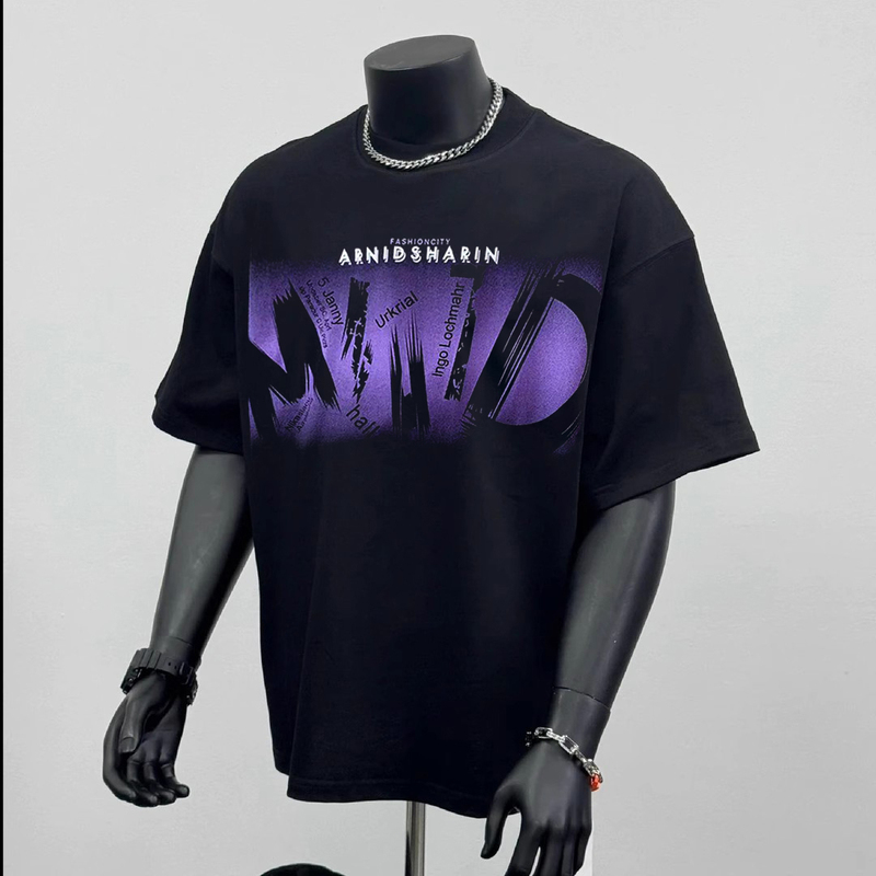 Clearance Sale~ Surplus Stock from Foreign Trade, American Hip-Hop Style, Pure Cotton Short-Sleeve T-Shirts for Men and Women, Loose Fit, Versatile Top Clearance Sale~ Surplus Stock from Foreign Trade, American Hip-Hop Style, Pure Cotton Short-Sleeve T-Shirts for Men and Women, Loose Fit, Versatile Top