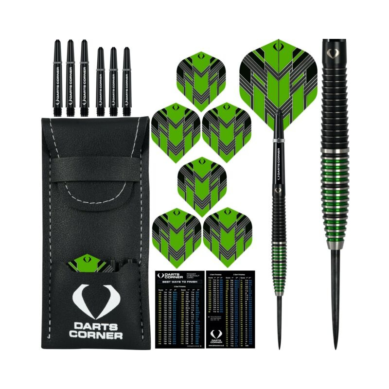 DC Black Fin M6 90 Tungsten Hard Needle Professional Competition Training Indoor Sports Darts Wine Barrel 23g