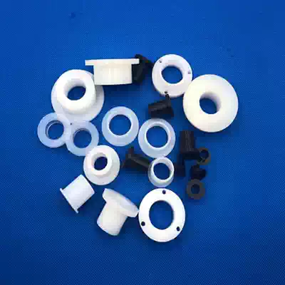 Spot T-shaped insulation sleeve Nylon sleeve washer pa6 step bolt screw Plastic washer concave and convex insulation particles