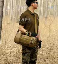 Guardian Fitness Bag Mens Bag Travel Room Cylinder Single Shoulder Inclined Satchel Bag Football Basketball Sports Training Kits