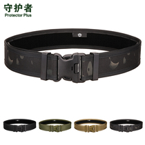 Camping Outdoor CS Expands Belt Tactical Quick Hang Hard Outer Belt Multifunction Double Buckle Belt Widening