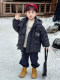 Boys' Winter down Jacket 2025 New Style Children's Winter Clothing Stylish Boys' Thick Warm White Duck down Coat