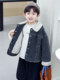 Boys' Autumn and Winter Fleece-Lined Denim Jacket 2025 New Thickened Children's Top Stylish Clothes for Boys and Toddlers Trendy