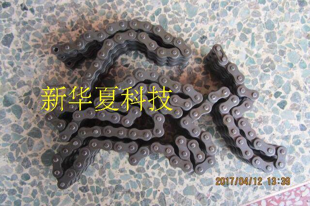 Zhangjiagang Spinning Machine Accessories] Textile roving machine Transmission roller chain 40%-4 three-row chain