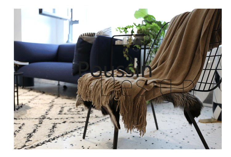 Khăn màu tinh khiết hiện đại giải trí chăn Bắc Âu chăn đan giả cashmere chăn mỏng đầu giường khăn màu rắn nền chăn - Ném / Chăn mền lông cừu cho bé