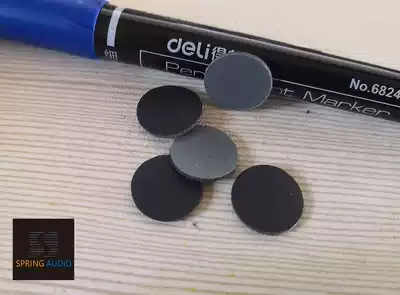 SpringAudio Taiji shock absorber BP small black pad self-adhesive elastic polymer density high Fresh Live