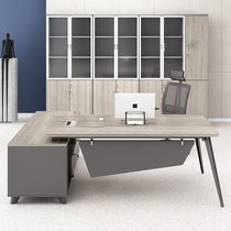 Office boss manager desk Single supervisor desk 1 8-meter station simple modern office desk and chair combination
