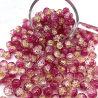 10 мм темно -розовый желтый [30 штук]