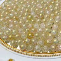 Плавающийся легкий скачок золото 10 мм [1 котли] около 400 штук