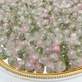 Бусины, браслет из бисера, стеклянный аксессуар из белого нефрита, 10mm