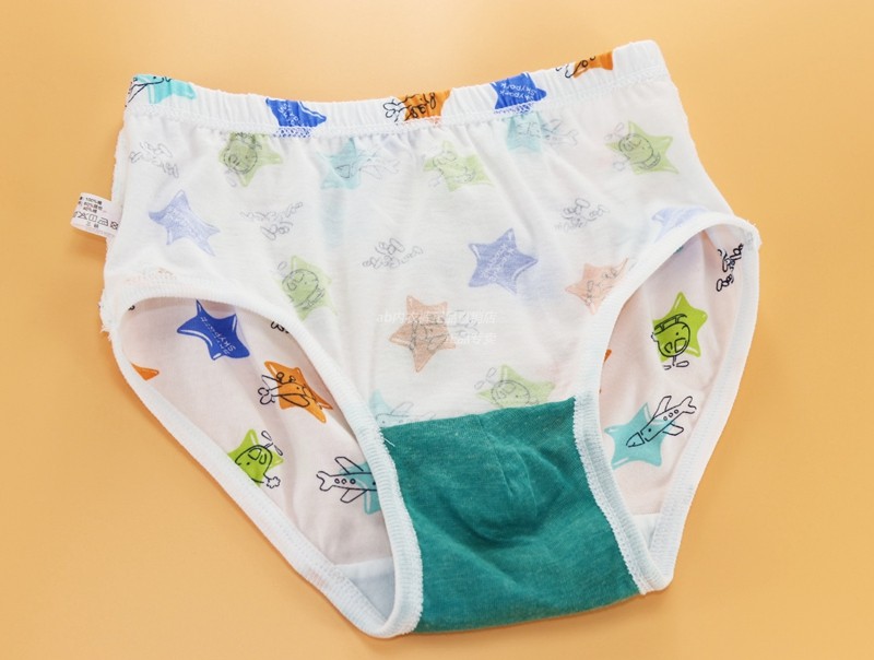 [USD 14.06] 4pcs AB Underwear 100 Cotton Boys' Shorts 100 Cotton