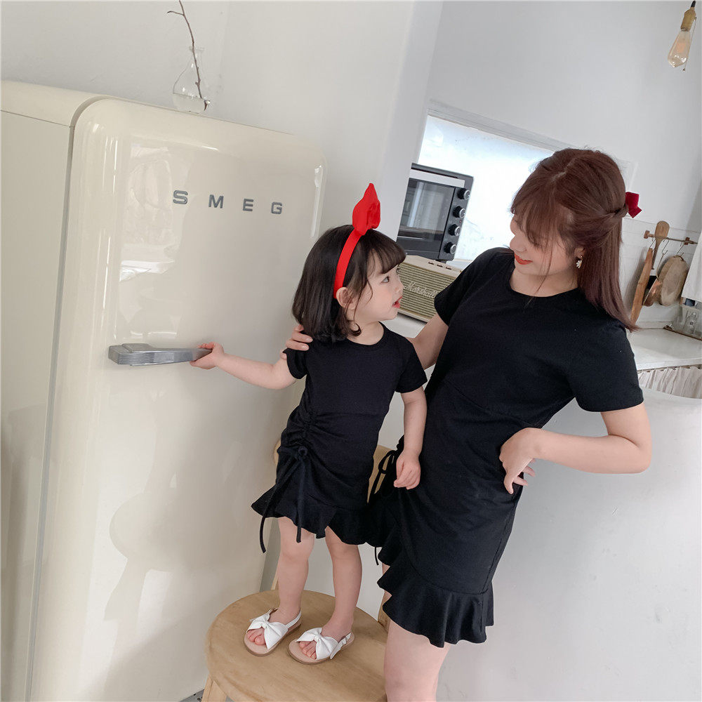 Han Style Henson's Female Furnishing Body to Lean Foreign Summer Dress Girl Ocean Dress Summer 2021 The new Korean version of the wave