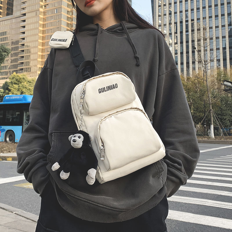Men Sports Chest Bag Slanted Satchel BIG CAPACITY CASUAL Shoulder Bag 2021 New Fashion Trends Women Single Shoulder
