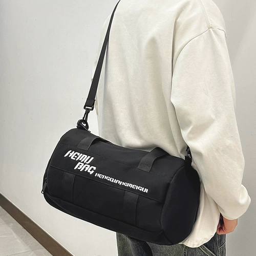 Портативная спортивная сумка для путешествий с разделителями, спортивная водонепроницаемая сумка для хранения для тренировок для плавания, сумка через плечо