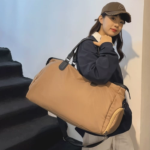 Водонепроницаемая портативная багажная сумка для путешествий для отдыха, вместительная и большая спортивная спортивная сумка с разделителями