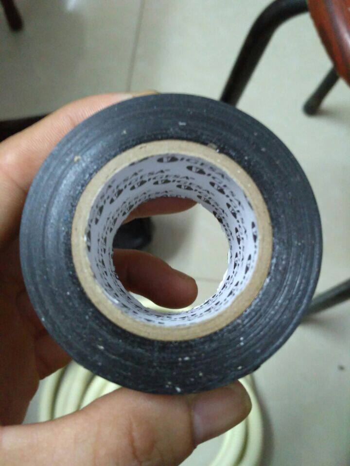 Brand new black air conditioning strap copper tube insulation dressing with PVC with adhesive electrician rubberized fabric Solar Ribbon