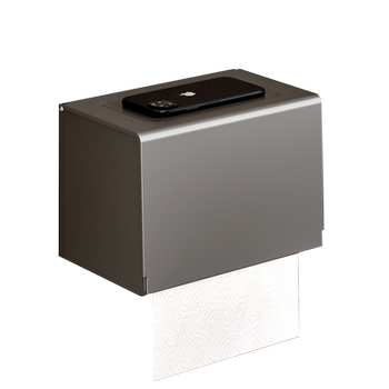 Aifenda double-layer triangle basket toilet paper box