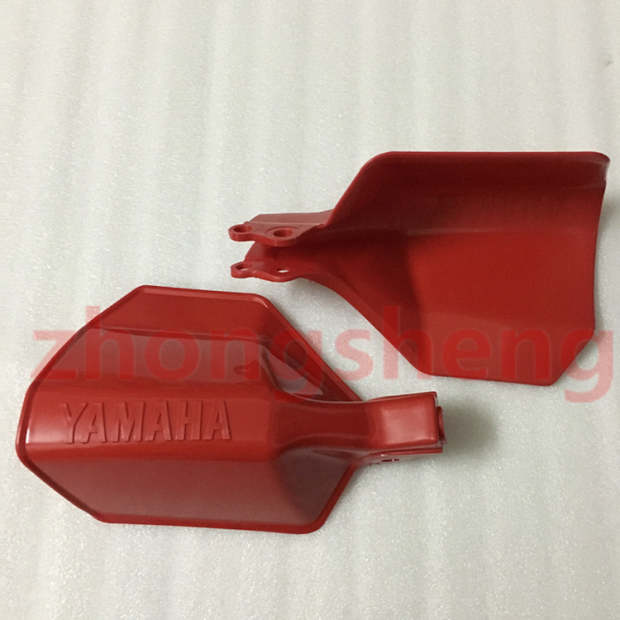 Thi công phụ kiện xe máy Yamaha Bảo vệ tay Tianjian YBR off-road kính chắn gió bảo vệ tay chống lạnh chống đông tay đèn gầm xe máy