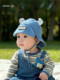 Baby hats, spring, autumn and summer shawls, boys and girls, children's sun visors, horizontal label sun protection flip-brim pullover hats