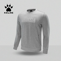 KELME Carmel 2018 mùa xuân người đàn ông mới của thể thao áo len thể thao giản dị áo thun vòng cổ áo khoác áo khoác hoodie nữ có dây kéo