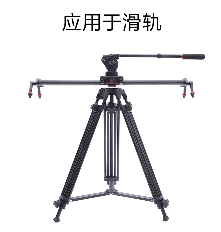 Séc đầu nước ngoài JY0506H thủy lực giảm xóc camera PTZ PTZ Canon Nikon SLR nhiếp ảnh chuyên nghiệp chân máy nhôm monopod đường sắt đầu rocker - Phụ kiện máy ảnh DSLR / đơn lens canon chụp chân dung và phong cảnh