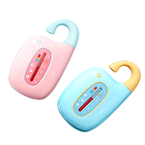 Deli baby water thermometer display newborn baby baby special bath water thermometer home electronic temperature meter