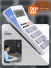 Deli Calculator for Office Use with Voice, Commercial Human Voice Pronunciation, Office Computing Machine, Multifunctional, Large Size, Large Buttons, Large Screen, for Financial Accounting, Portable Business Office Supplies, Dedicated