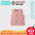 Luosi Xiaoding mùa thu đông cotton nam và nữ áo len trẻ em vest vest trẻ em áo len cardigan áo gile len trẻ em Áo ghi lê