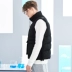 Tutor Cotton vest nam Mùa đông nam vest vest vest thể thao giản dị không tay áo ấm Áo thể thao