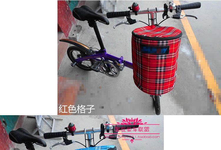 Panier pour vélo en toile - Ref 2265480 Image 9