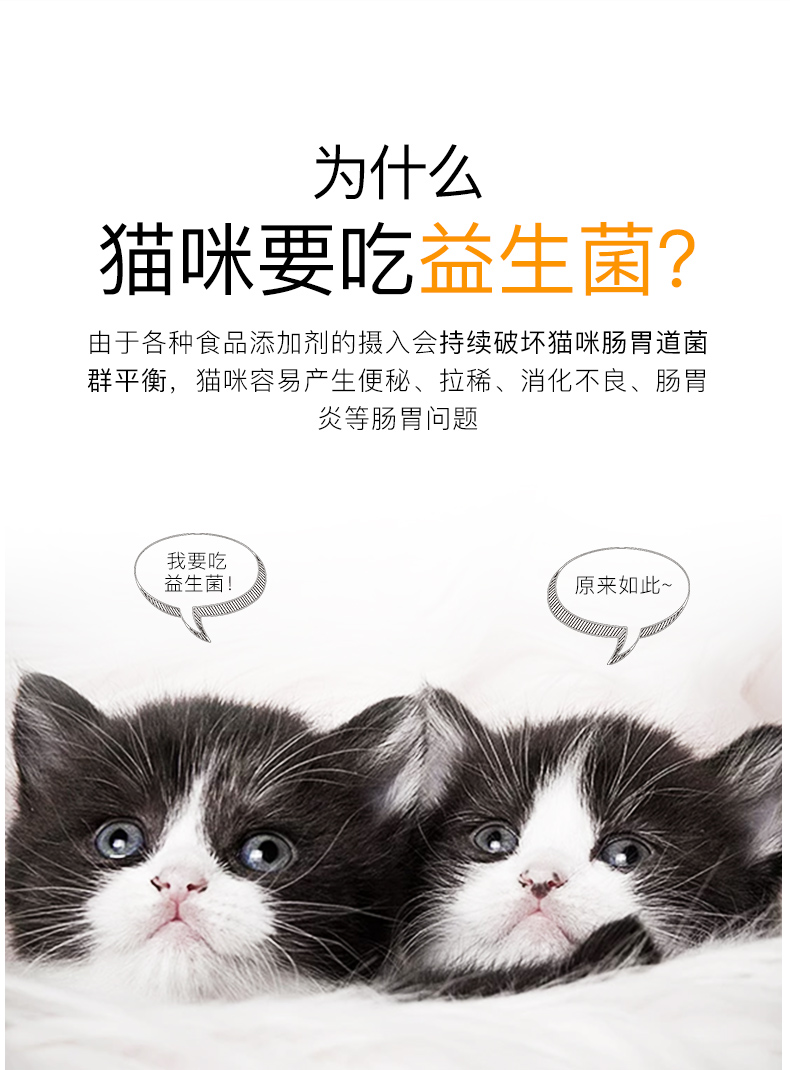 Cat men vi sinh đường ruột mèo đặc biệt nôn mửa tiêu chảy táo bón mềm mèo con mèo cưng dạ dày kho báu sản phẩm chăm sóc sức khỏe - Cat / Dog Health bổ sung Sữa cho chó con mất mẹ