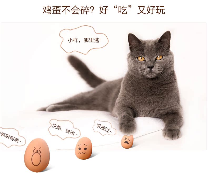 Biểu hiện trứng chó đồ chơi mèo đồ chơi cao su rắn bouncy bóng thú cưng bóng đồ chơi trứng Jun biểu hiện ngẫu nhiên đồ chơi của mèo