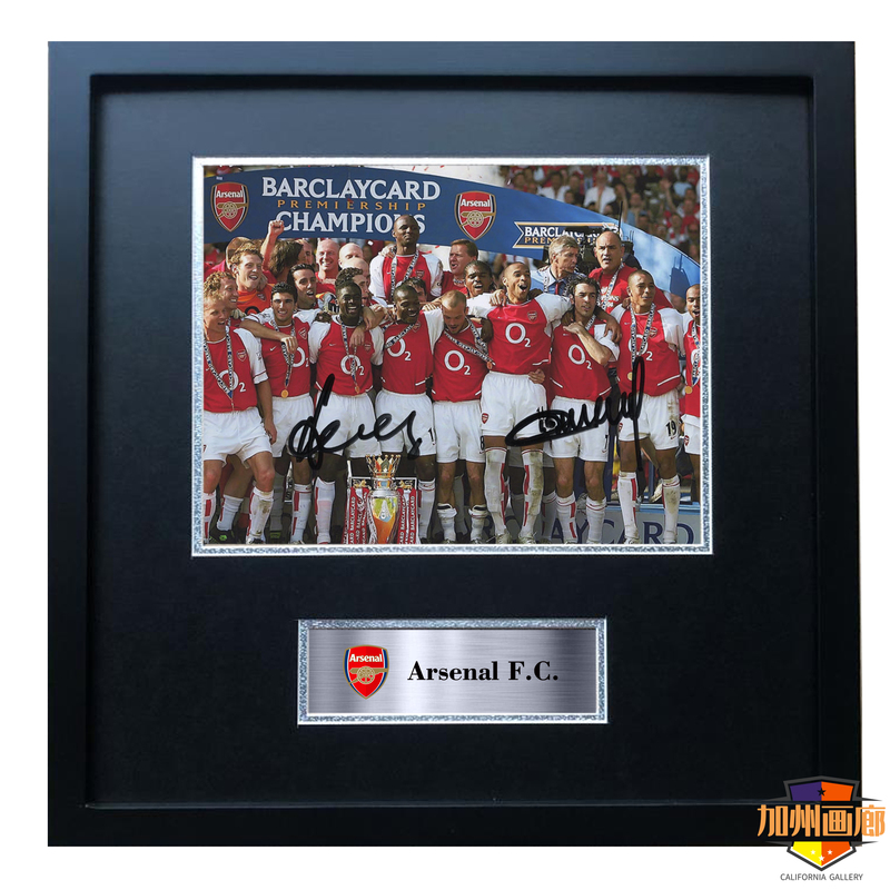 Arsenal Wenger Henry Undefeated Season Signed Replica Photo Frame Hanging Picture Poster Decorative Painting Arsenal Wenger Henry Undefeated Season Signed Replica Photo Frame Hanging Picture Poster Decorative Painting