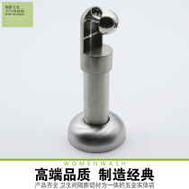 Public toilet partition accessories support foot zinc alloy stainless steel partition bracket splint foot seat