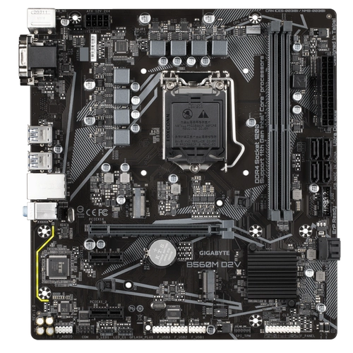 Intel/Intel I5-11400F 11-го поколения CPU Skills B560M D2V Материнская плата Поддержка 4.0