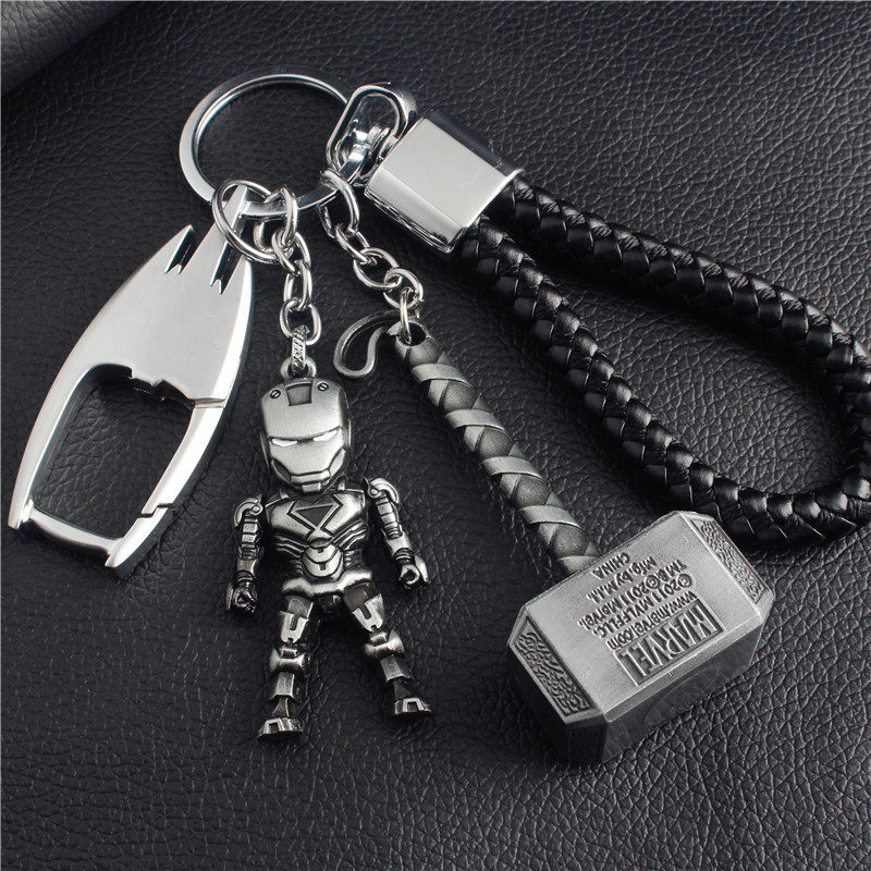 Avengers League Heroes Key-buckling Metal Iron Man Batman Spider-Man Metal Waist Hanging