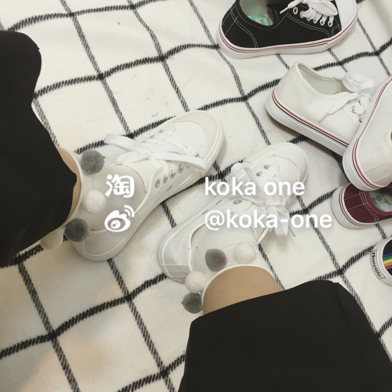 Harajuku phong cách chic retro hoang dã cũ graffiti bạc bức xạ nhỏ giày bẩn giày vải đầu tròn giày thấp giày của phụ nữ