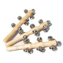 Orff percussion instrument hand bell log bell 13 bell bell early education educational kindergarten