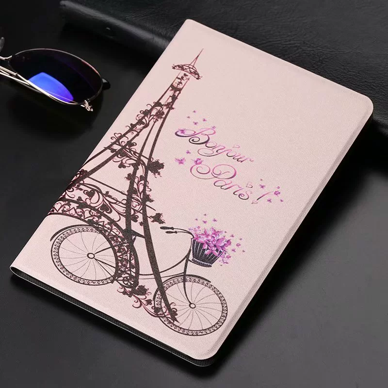 Huawei M5 tấm có thể gập nắp bảo vệ vỏ m5pro tất cả thả bao gồm vỏ silicone 10 CMR phim hoạt hình SHT-W09 8.4 inch thông minh ngủ bao da AL0 10,8 Tide thương hiệu gói máy tính mới - Phụ kiện máy tính bảng