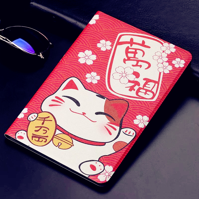Huawei M5 tấm có thể gập nắp bảo vệ vỏ m5pro tất cả thả bao gồm vỏ silicone 10 CMR phim hoạt hình SHT-W09 8.4 inch thông minh ngủ bao da AL0 10,8 Tide thương hiệu gói máy tính mới - Phụ kiện máy tính bảng bao da ipad 2