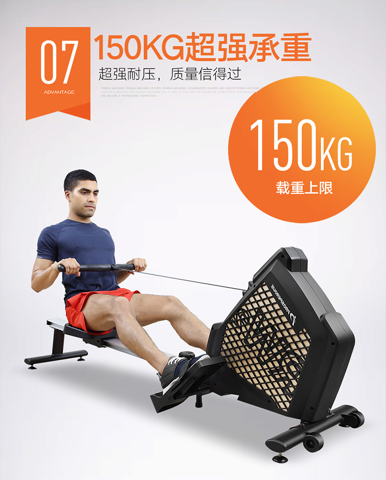 全球健身器材供应商 昌隆 可折叠磁控划船机 锻炼全身80%肌肉 图14