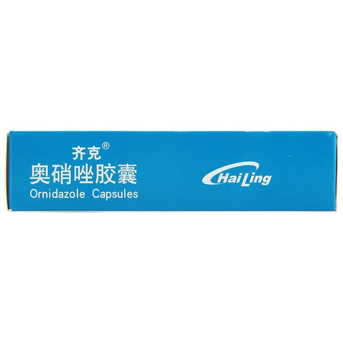 齐克 Капсула ондидазола 0,25 г*12 капсул/коробку амибы червя болезни Янзидзинг Мужской и женский урогеногеновый тракт Тиделогенный хирургия после операции