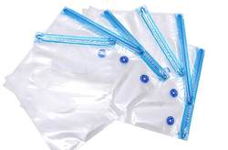 Embossed Dried Flower Packaging Moisture-Proof Compression Vacuum Storage Plastic Bags Vacuum Machine Compression Pump