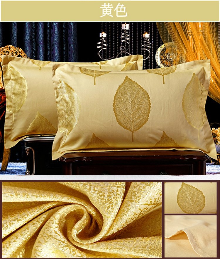 Bốn mùa nóng duy nhất màu hồng gối bông satin satin gối lõi đặt bông vải gối cặp - Gối trường hợp gối chữ c
