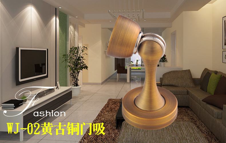 The famous door is attracted by a strong magnetic attraction.