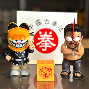 Uncle Starry Gk Action Figure: Coward Savior, King of Destruction, Chow Yun-Fat, Chow Yun-Chi, Muscle Man Figurine