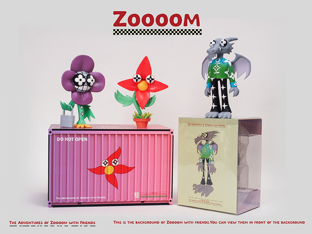 New trendy brand co-branded pterosaur artist hand model